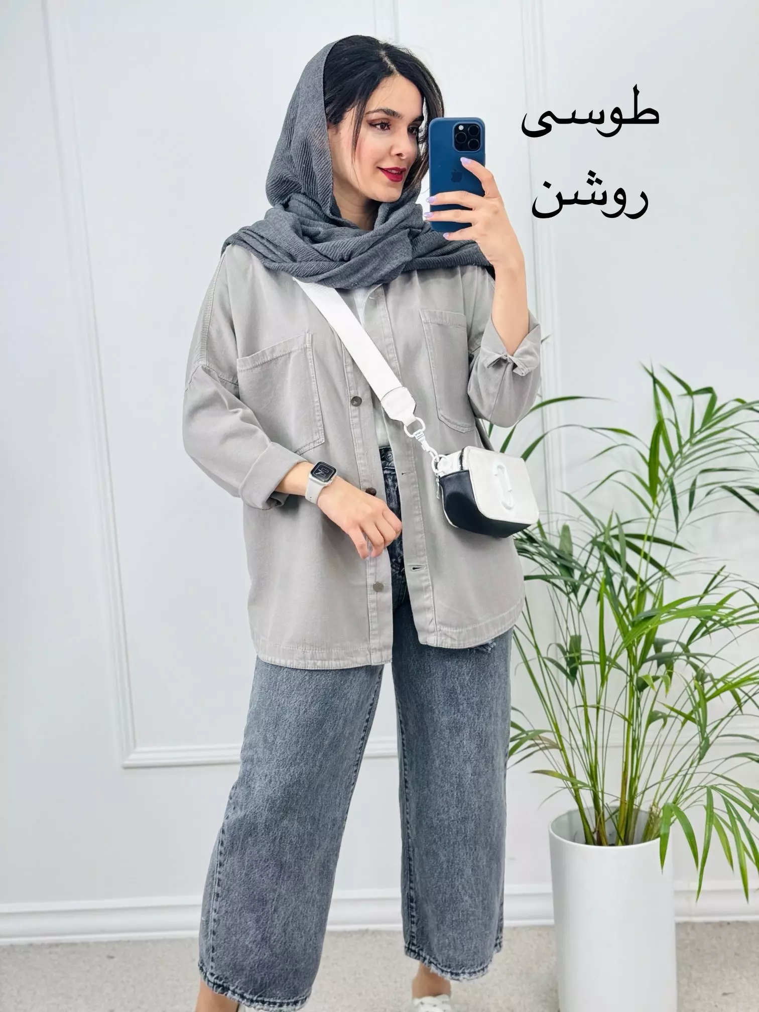 مانتو کتان زارا New * ( دارای ایراد جزئی )